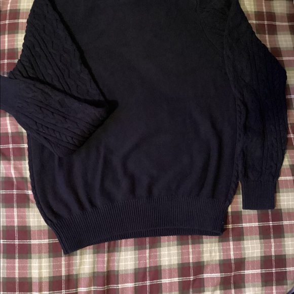 St John'Bay crew neck long sleeve fisherman knit sweater MEDIUM New $60 - Picture 8 of 8